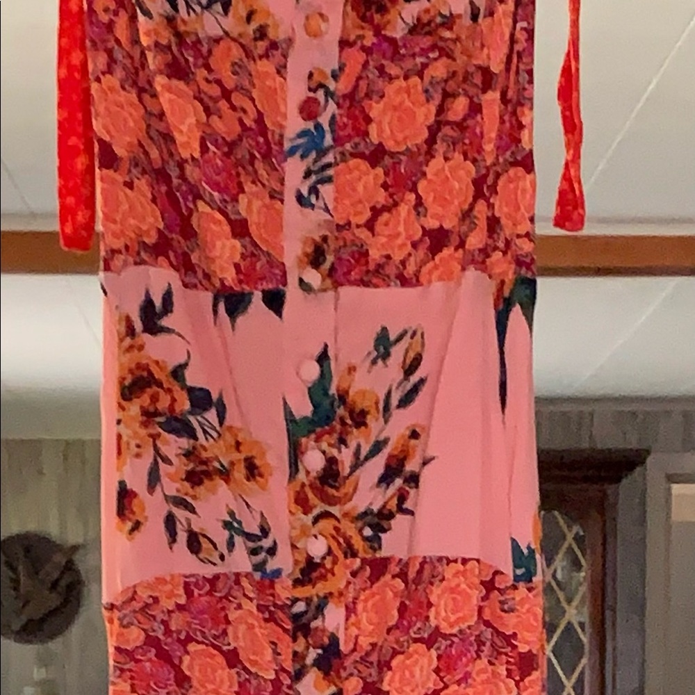 Free People beautiful maxi dress size 12